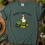 Father Mows Best Comfort Colors T-shirt