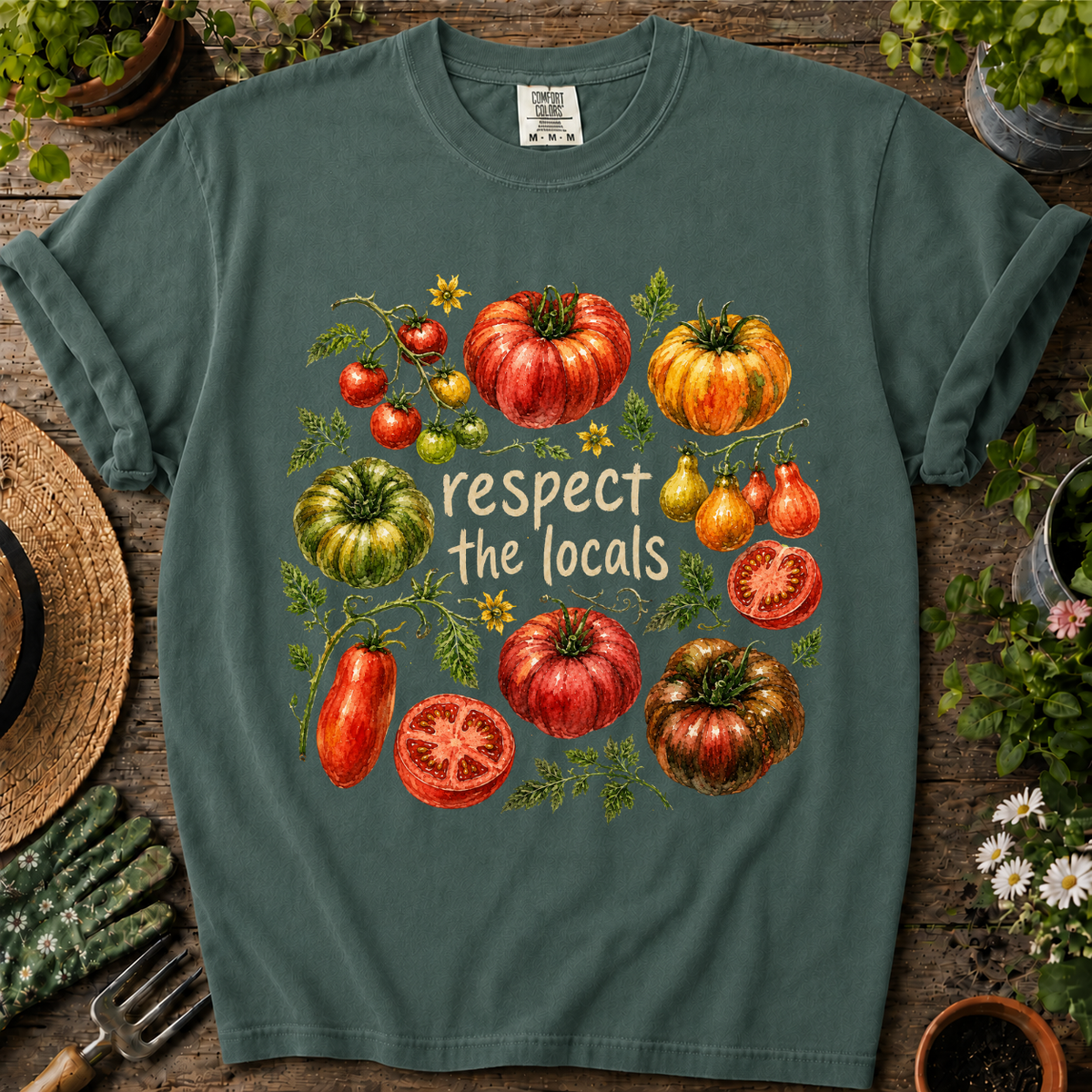 Respect The Locals Comfort Colors T-shirt