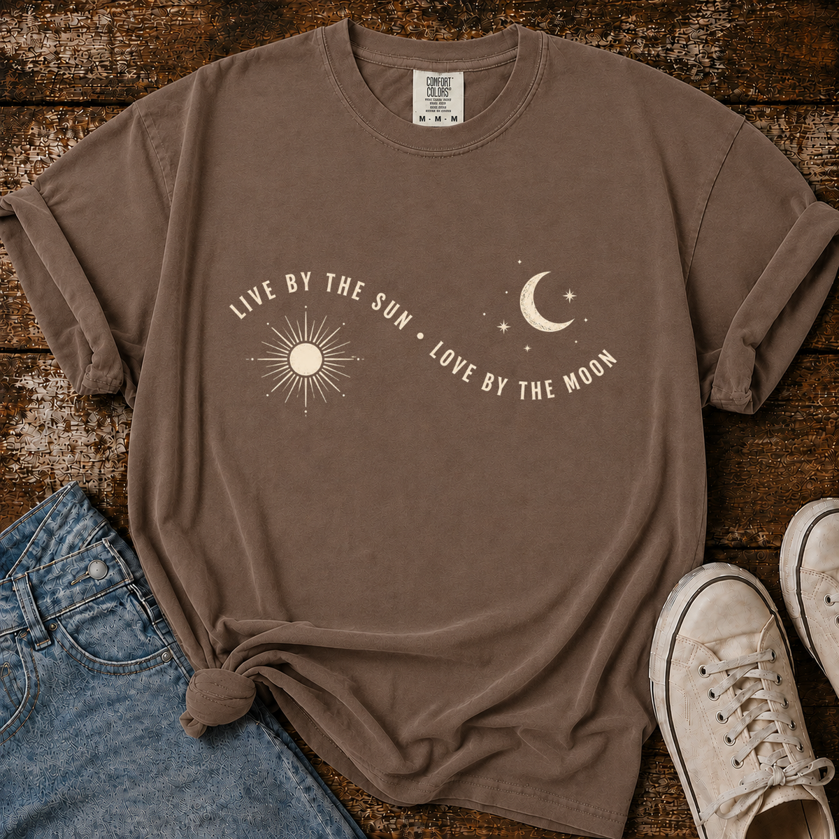 Moon And Sun Comfort Colors T-shirt