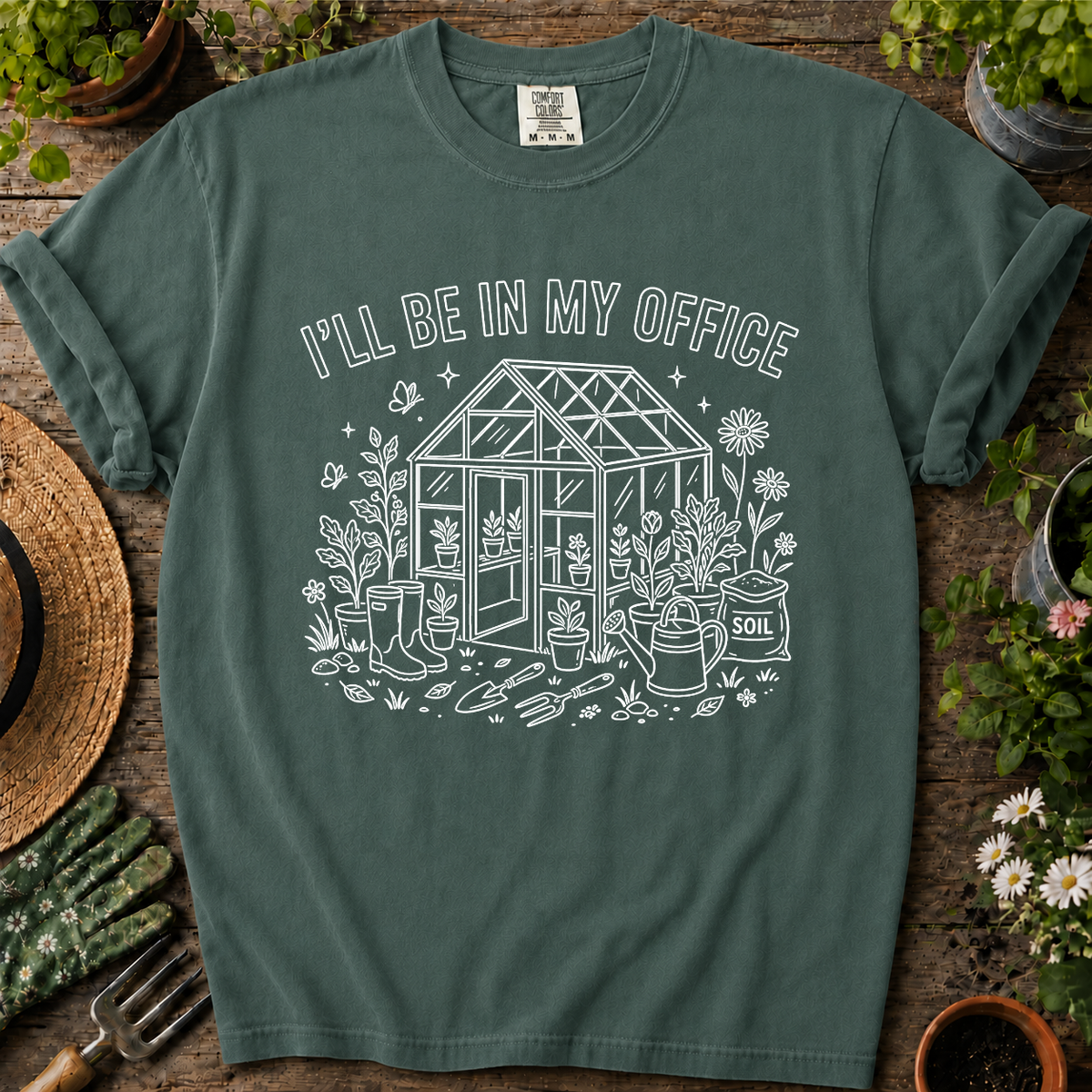 I'll Be In My Office Comfort Colors T-shirt