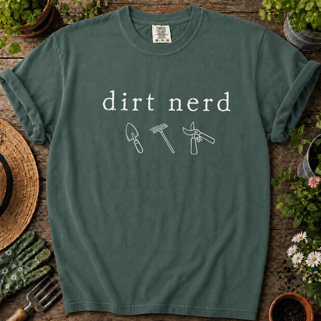 Dirt Nerd Comfort Colors T-shirt