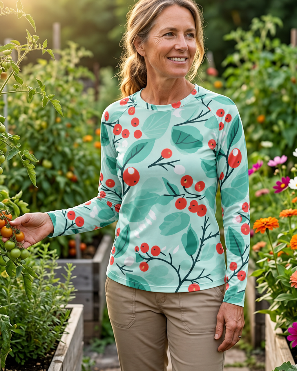 Berry Branch Women's Long-Sleeve Sun Shirt