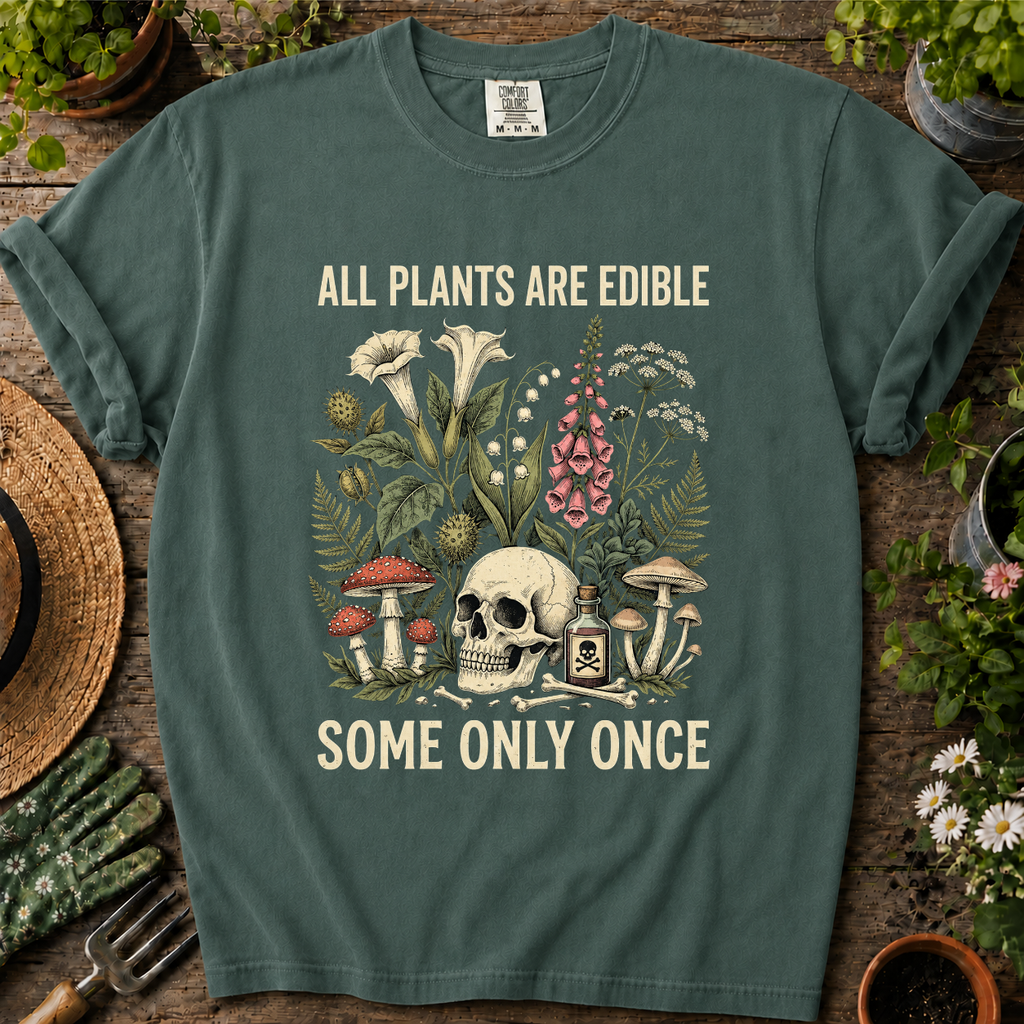 All Plants Are Edible Comfort Colors T-shirt