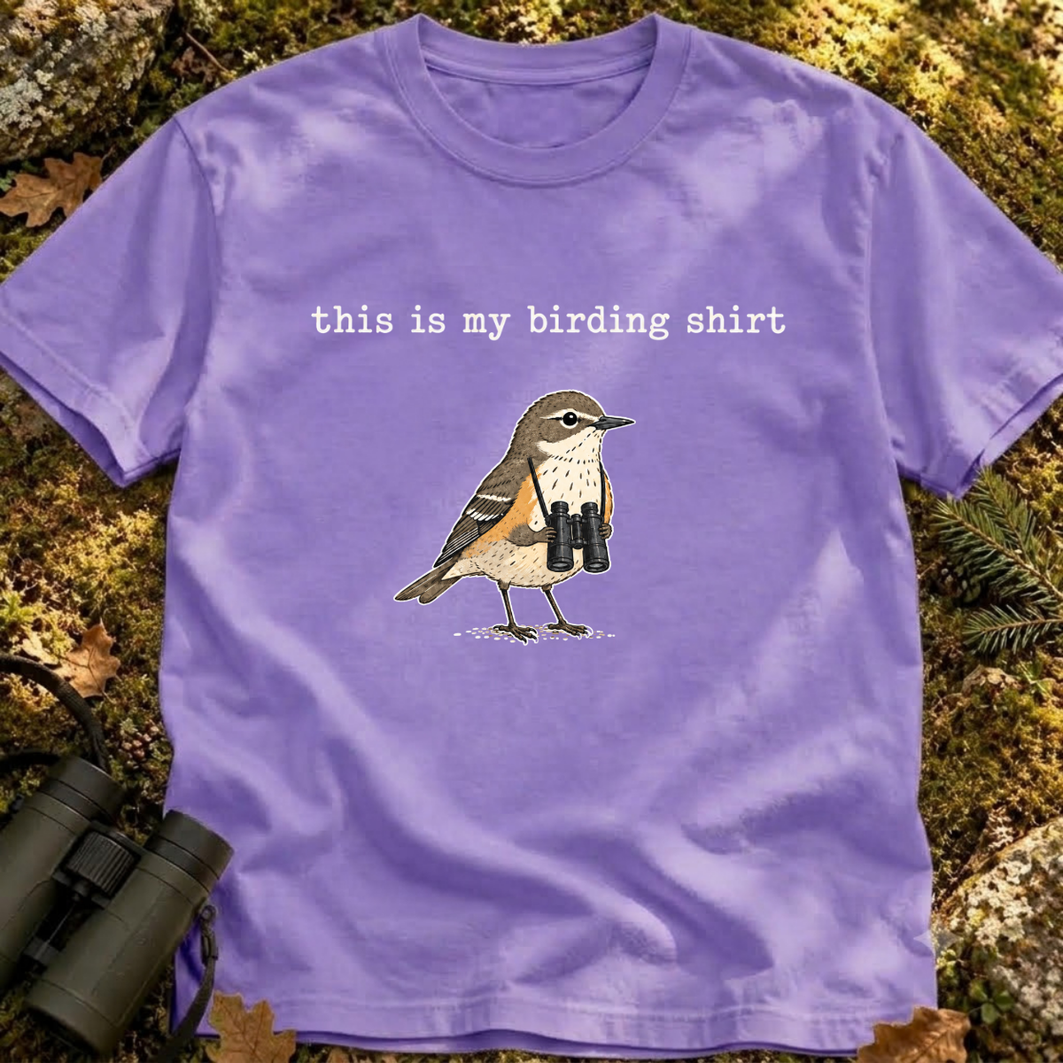 My Birding Shirt Comfort Colors T-shirt