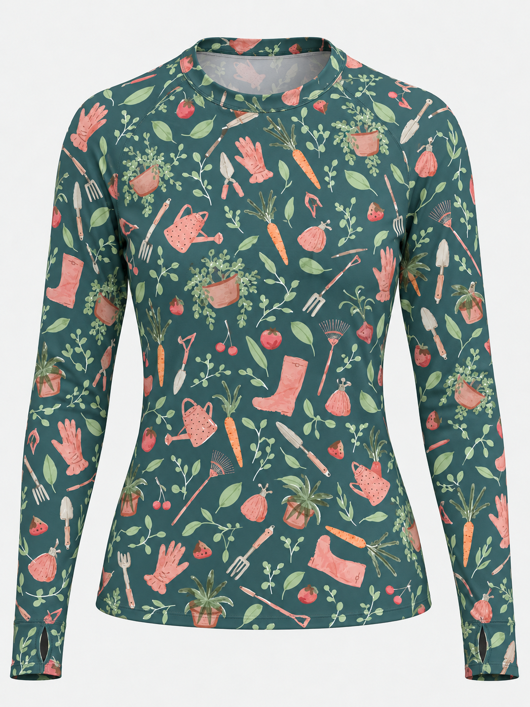 Garden Tools Women's Long-Sleeve Sun Shirt With Thumbholes