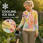 Garden Women's Long-Sleeve Sun Shirt With Thumbholes