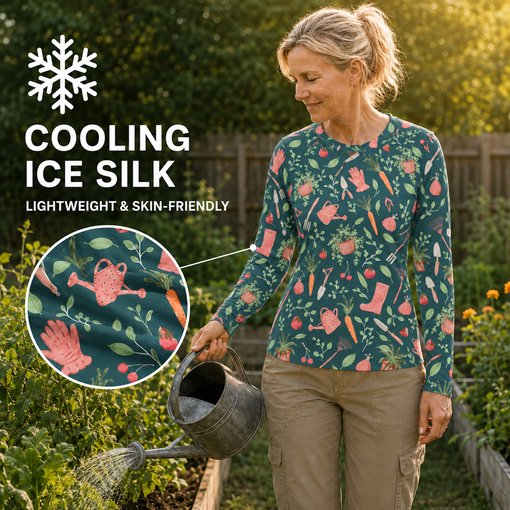 Garden Tools Women's Long-Sleeve Sun Shirt With Thumbholes