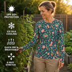 Garden Tools Women's Long-Sleeve Sun Shirt With Thumbholes