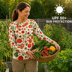 Tomatoes Women's Long-Sleeve Sun Shirt With Thumbholes