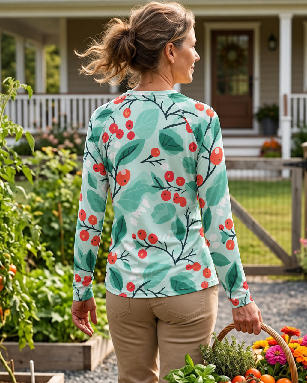 Berry Branch Women's Long-Sleeve Sun Shirt