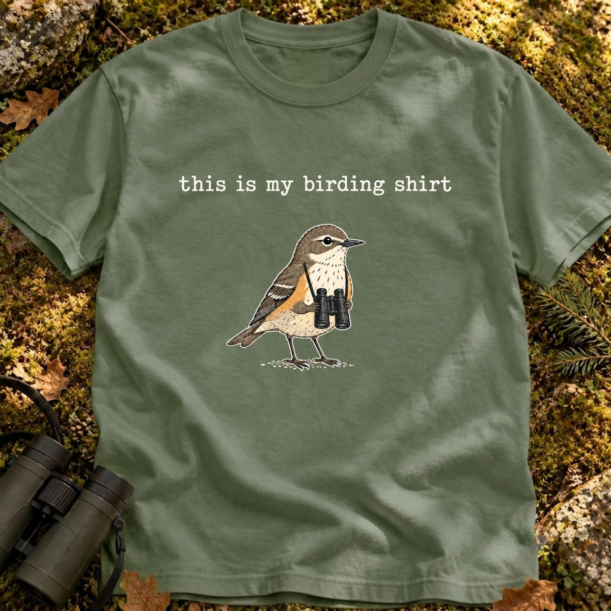 My Birding Shirt Comfort Colors T-shirt