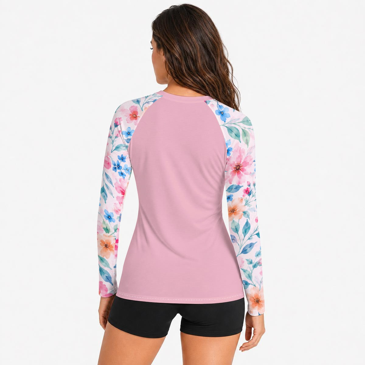Blush Garden Women's Long-Sleeve Sun Shirt