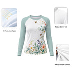 Pollinator Garden Women's Long-Sleeve Sun Shirt