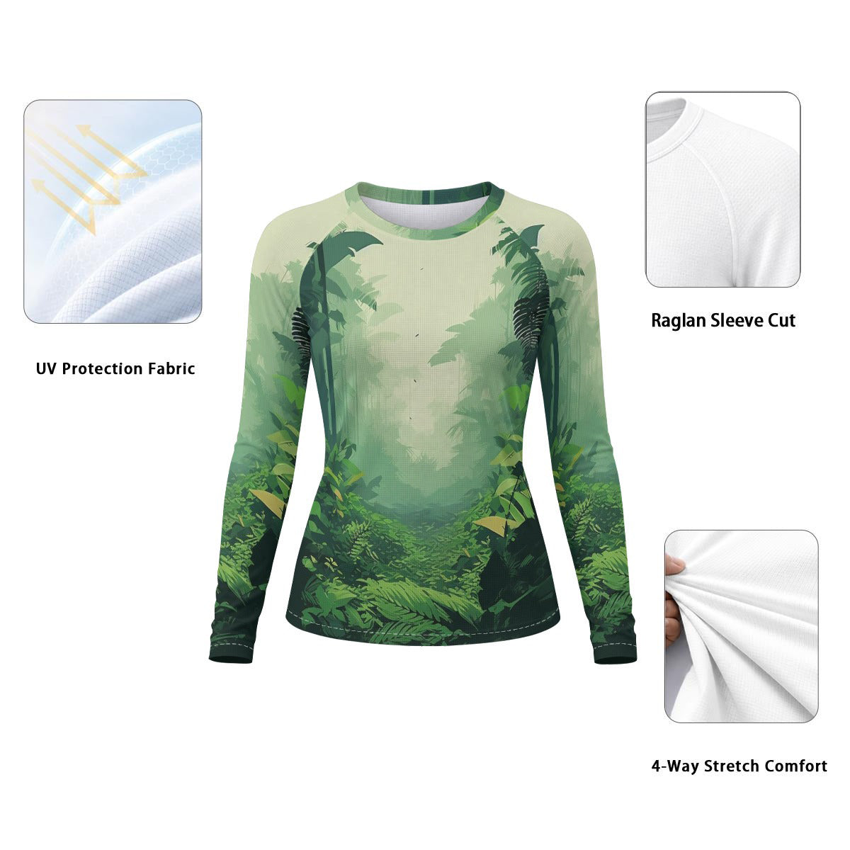 Fern Grove Women's Long-Sleeve Sun Shirt