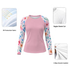 Blush Garden Women's Long-Sleeve Sun Shirt